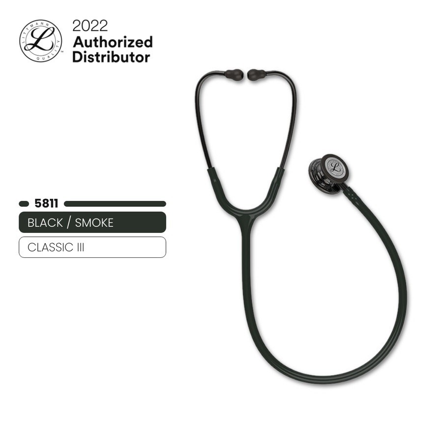 3M Littmann Stetoskop Classic III Black Smoke 5811 Limited Edition Classic 3