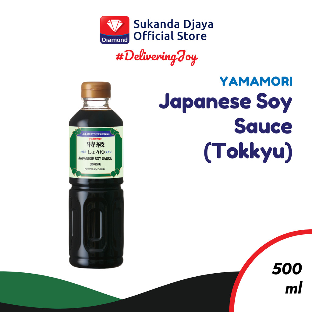 

Yamamori Japanese Soy Sauce (Tokkyu) 500 Ml