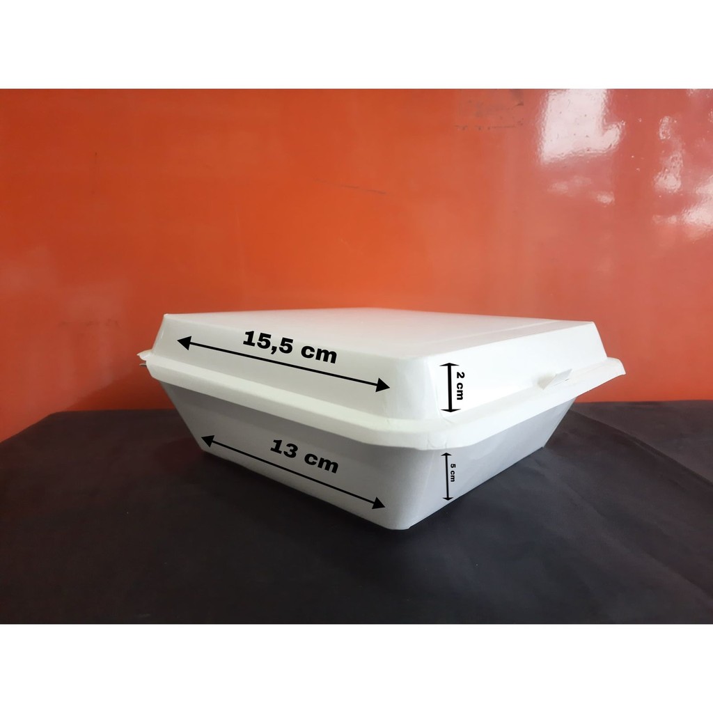 MEAL BOX PUTIH (IVORY) LEM DPS POLOS L