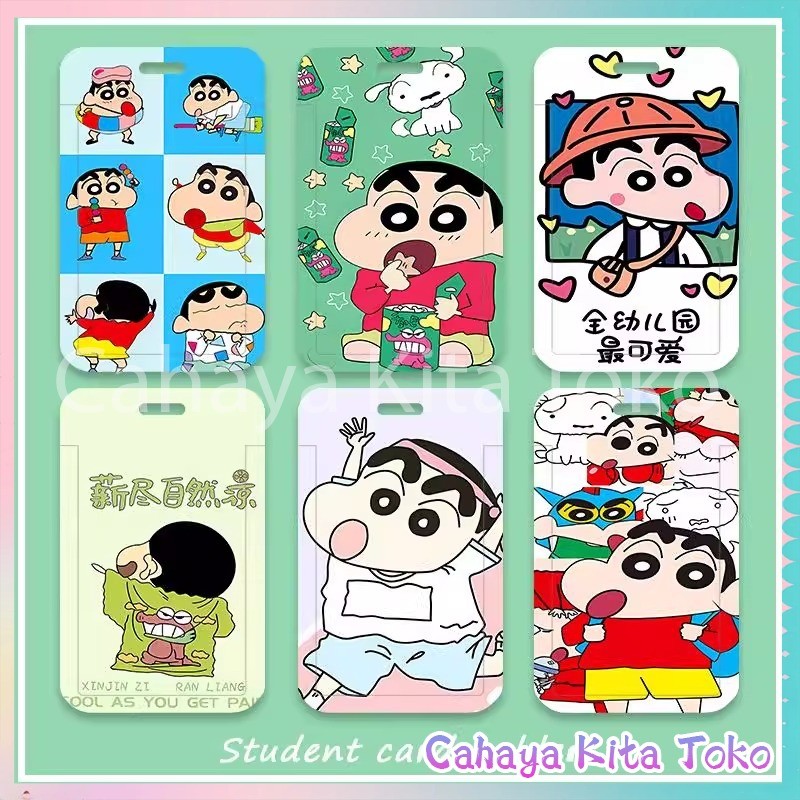 

【Diskon Lebaran】ID CARD HOLDER/SARUNG KARTU/pesanan Hadiah Khusus/SUPPORT HARGA GROSIR/Shin-chan Krayon