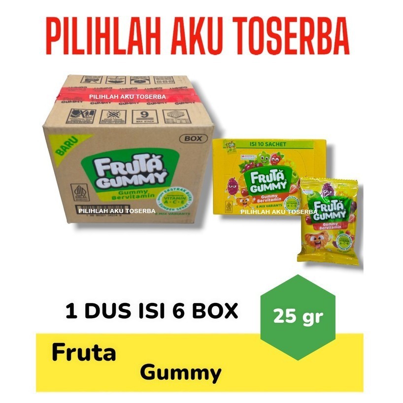 

FRUTA GUMMY BerVitamin - ( HARGA 1 DUS )