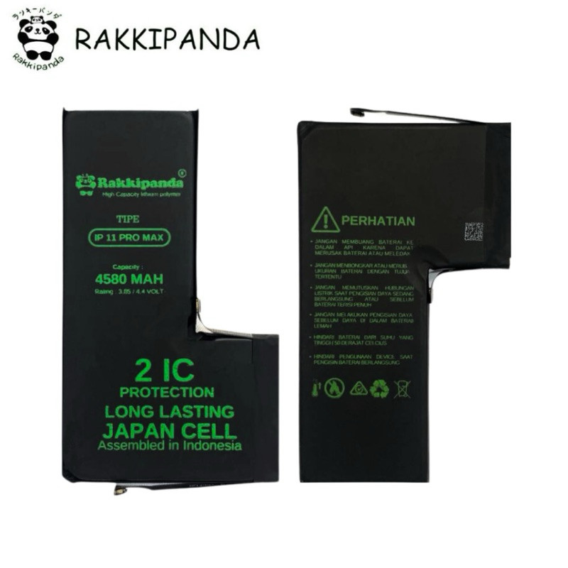 RKPANDA Baterai iPhone 11 PRO MAX Double Power Battery 4580 mAh Super Capacity Premium Quality Batra