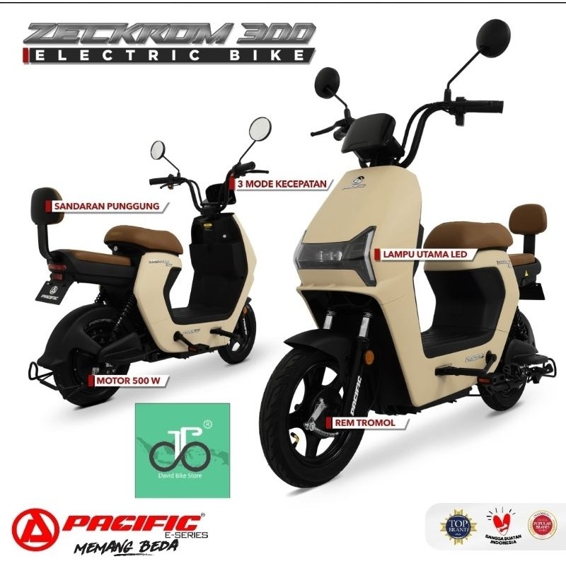 Sepeda Listrik Pacific Zeckrom 300