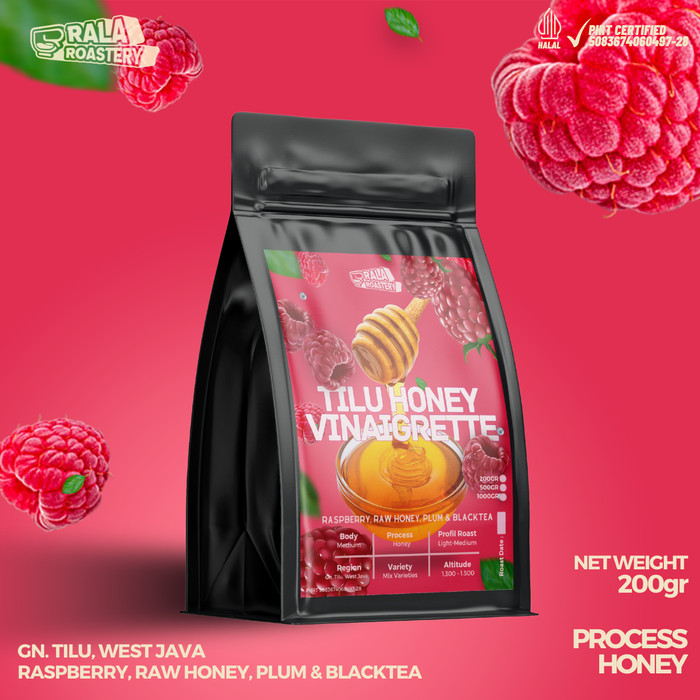 

Kopi Arabika Gunung Tilu Honey | Biji Single Origin 200gr - GRIND FINE