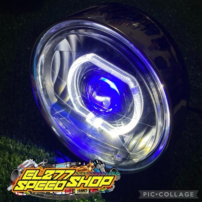 Lampu Daymaker Projie Biled Led Set Batok Lampu Tiger Revo