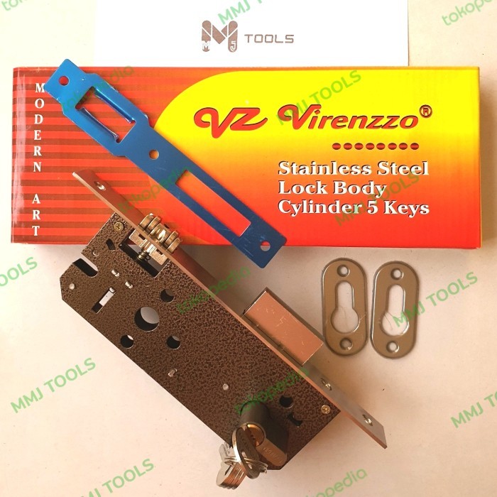 Kunci bodi pelor VIRENZZO - Bodi Kunci pintu Kupu kupu VIRENZZO