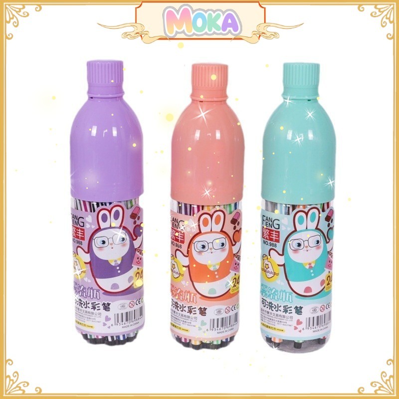 

MOKA 12Pcs Spidol Lukis Anak-Anak / Spidol Mewarnai / Spidol Warna Warni MKP81