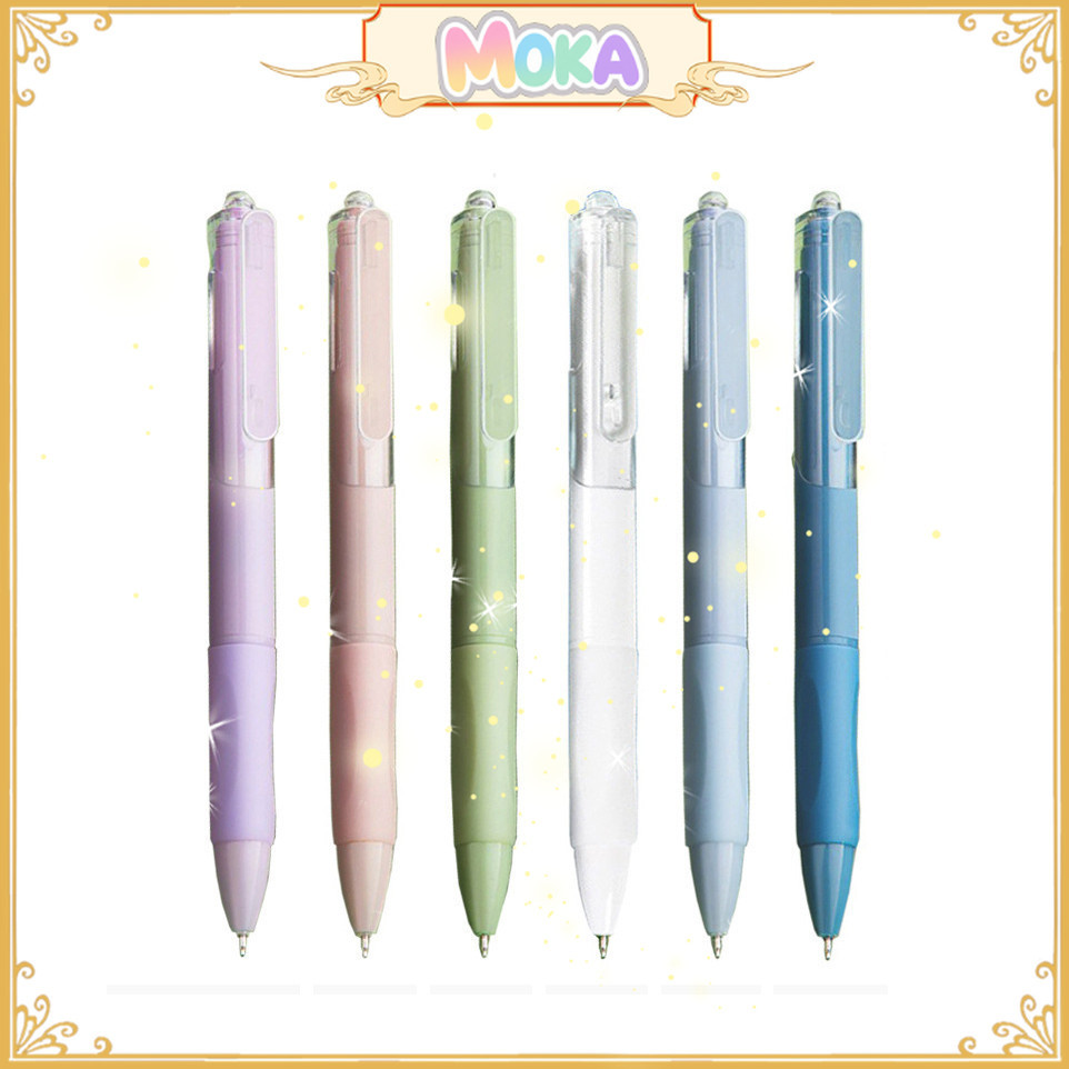 

MOKA 1 Set Isi 5 Pcs Pulpen Mekanik Polos Soft Color Edition / Pulpen Mekanik Soft Color MKP148