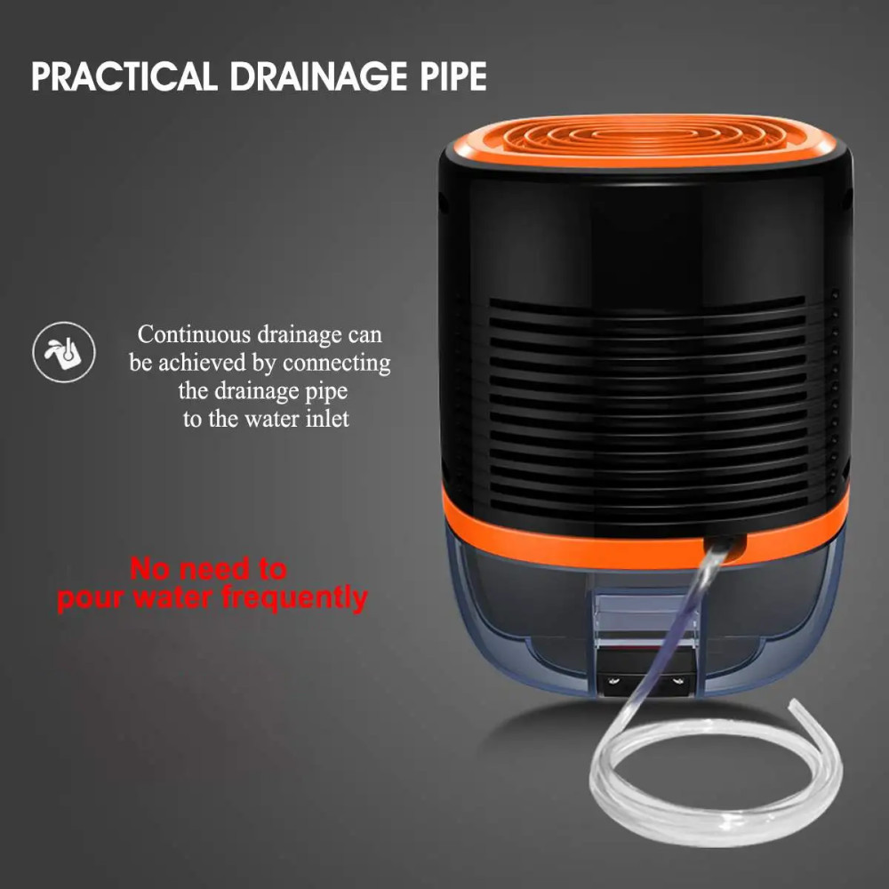 JAYASTR YANGZI Dehumidifier 2in1 Moisture Absorber Portable Low Noise 800ml - VS-DH07