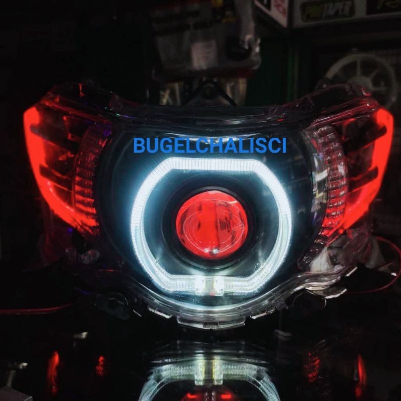 Biled Ala Soul GT 115 | Biled Ala Xeon GT 125 | Reflektor Lampu Depan Yamaha soul GT Biled Ala Alis 