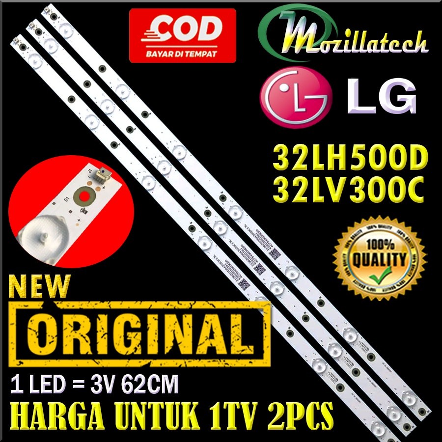 BACKLIGHT LG 32LH500D 32LV300C 32LV300 32LH500 32LJ500D 32LJ500 LAMPU BACKLIGHT LG 32LH500