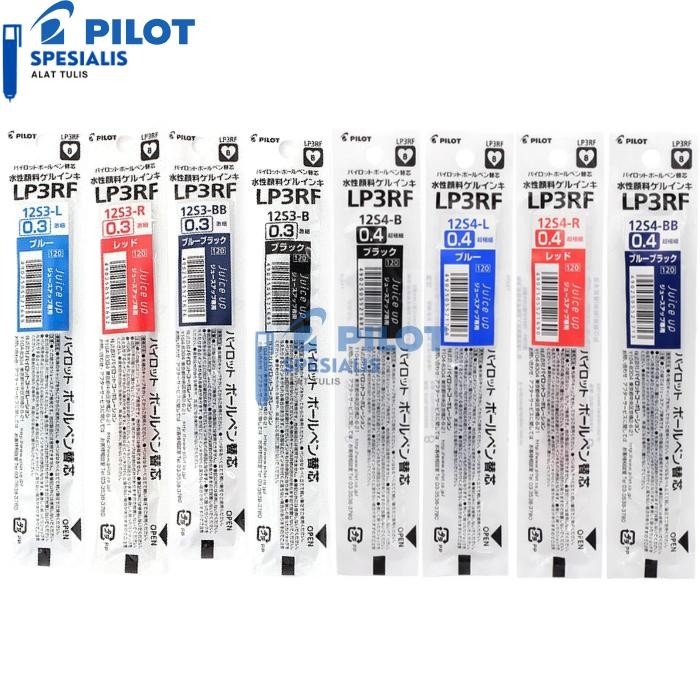 

Refill PILOT JUICE UP PEN 0.3 & 0.4 ISI ULANG PULPEN LP3RF12S3/S4