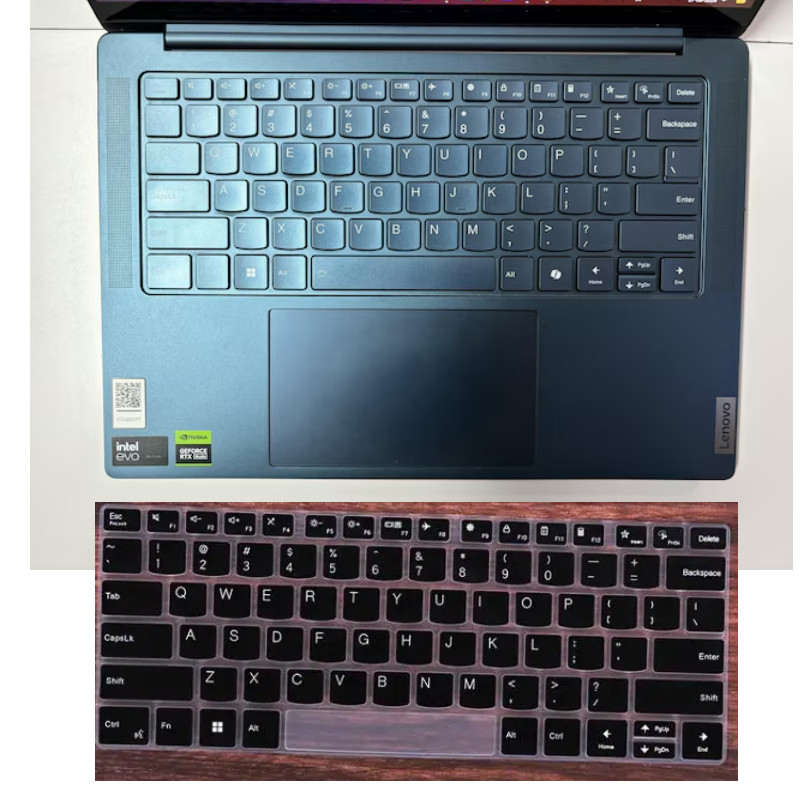 Laptop keyboard cover Skin for Lenovo Yoga Pro 7i Gen 9 2024  / 7i 14.5", Yoga Slim Pro / Yoga Pro 9