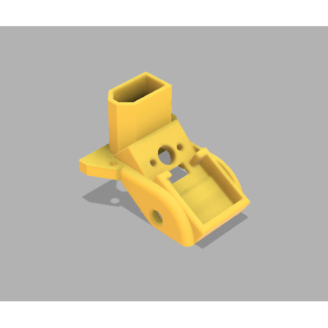 Iflight Protek35 XT60 holder Gps & Vtx Immortal Mount 3d Print TPU