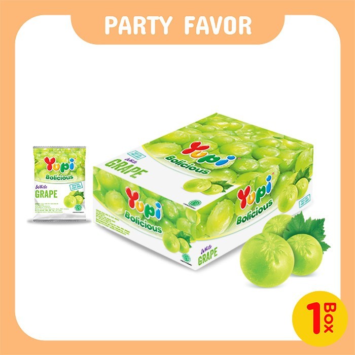 

Yupi Bolicious White Grape Box