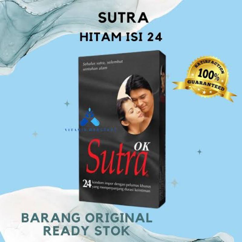 Kondom Sutra OK isi 24s - Kondom Hitam Sutra
