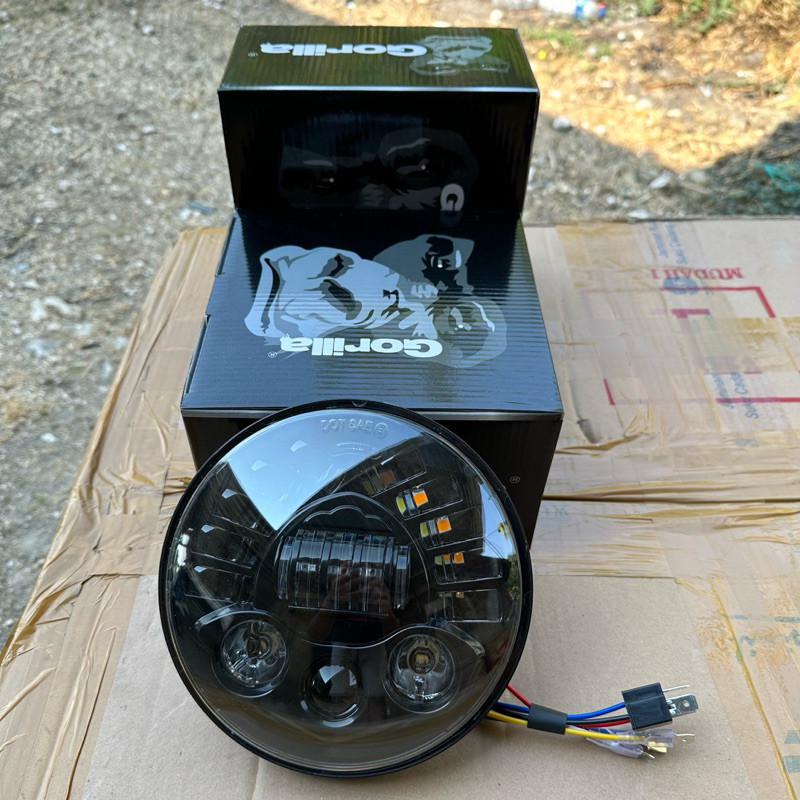 Lampu daymaker 7 inch Gorilla