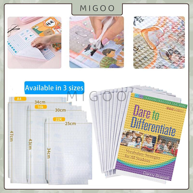 

Stiker Sampul Buku Bening / Sampul Buku Stiker