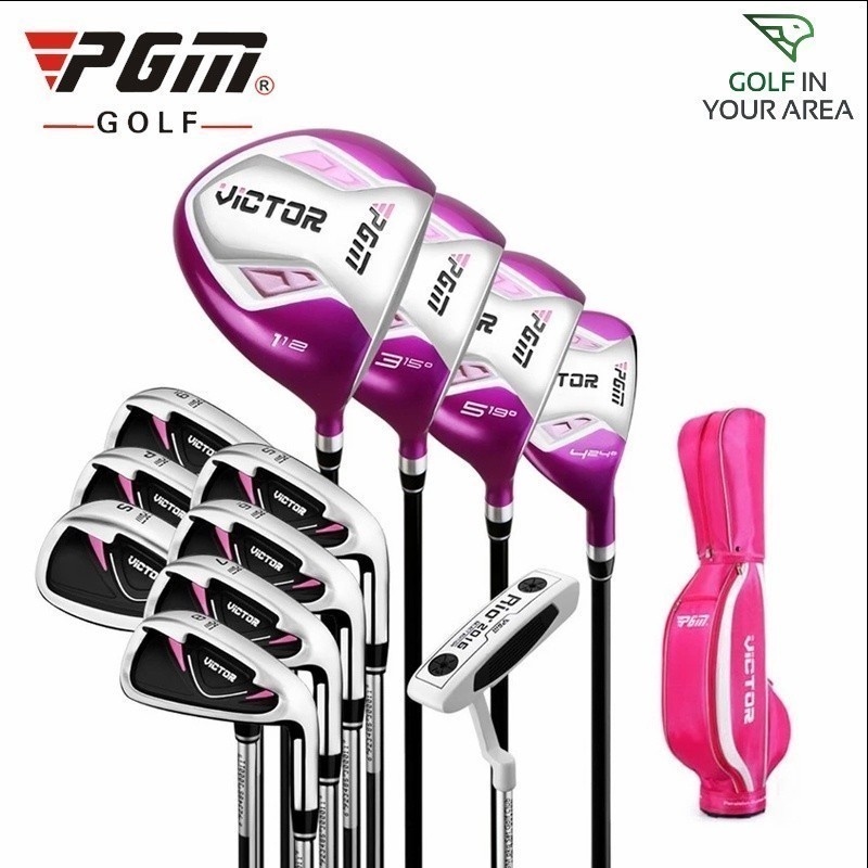 PGM Women Golf Club Set VICTOR Series Set Stick Golf Wanita PGM