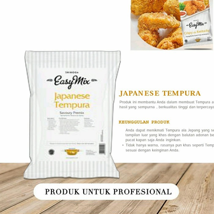 

✨NEW✨ -Tepung Easy Mix All Variant Fish n Chip Tempura Waffle SRIBOGA 1kg - Pisang Goreng