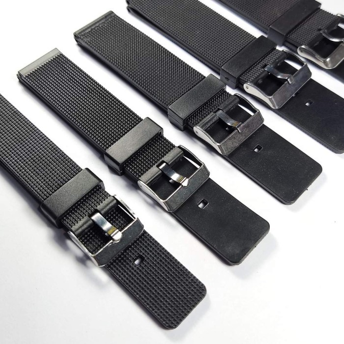 STRAP TALI JAM TANGAN 18MM TALIJAM RUBBER UNIVERSAL 18 MM