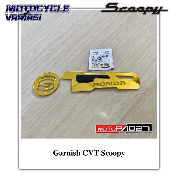 Garnish Cover Cvt Scoopy Garnis Cover Cvt Scoopy - Gold