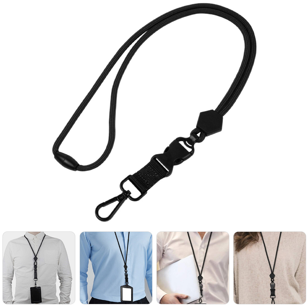 

ID Lanyard Hooks Badge Hanging Ropes Professional Lanyards Metal for Phone Portable Multi-function Staff Decorative Name Tag