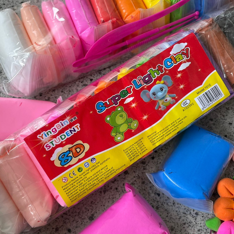 

ACEH.NONO 160100 Mainan Clay anakSuper Light Clay