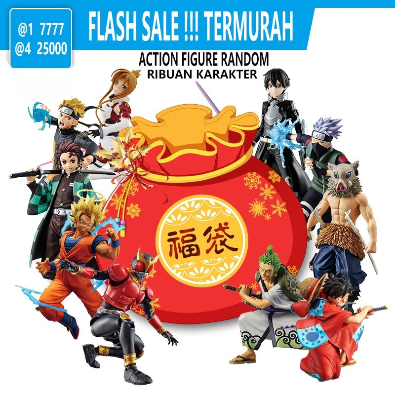 ❀SS❀ ACTION FIGURE ANIME RANDOM / MINIATUR KARAKTER RANDOM KEREN TERMURAH