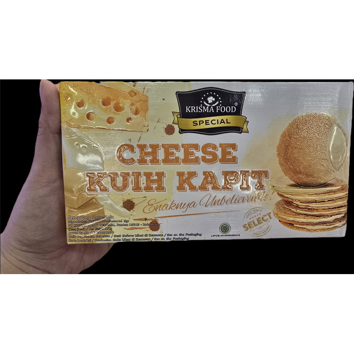 

Krisma Food Kue Kapit / Semprong Kemasan Dus 100GR