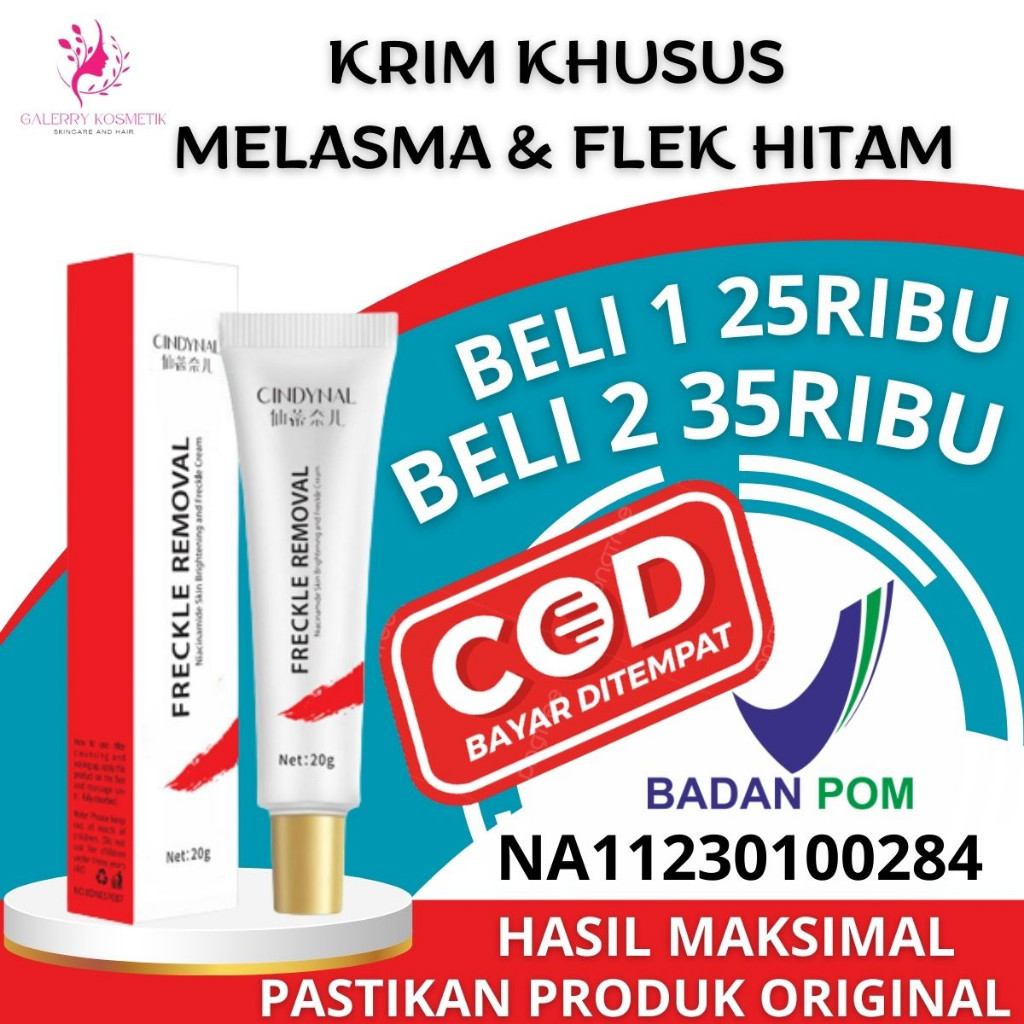 Cindynal Salep Pemutih Krim Flex Hitam Membandel Menghilangkan Dark Spot Ampuh