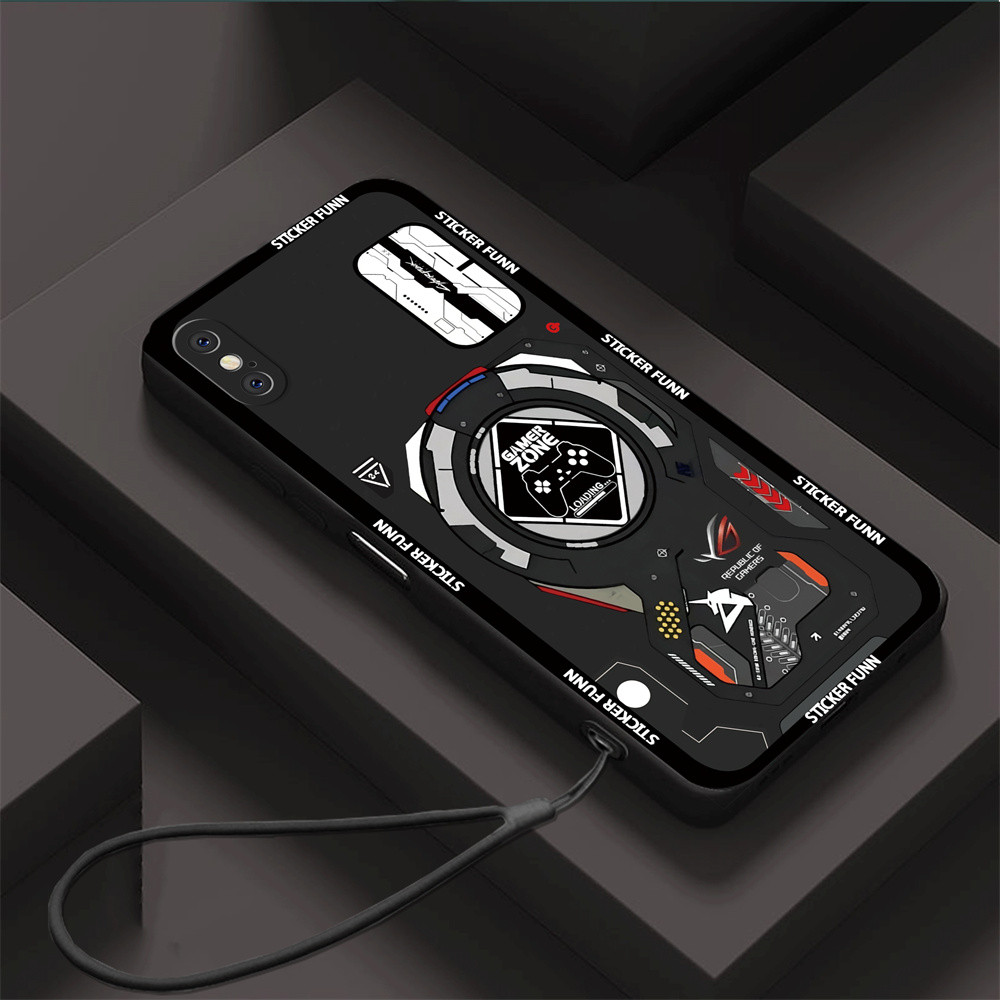 Gaming Mech Tech Casing for Redmi 14C 13 A3 13C Note 13 Note12 11S 11 Pro 12C 10C 10A 9C 9T Note10 5