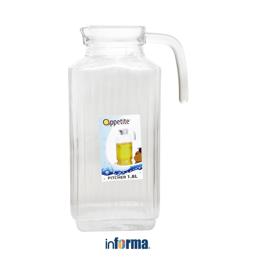 Informa Appetite 1.8 ltr Renata Teko Minum Water Jug Pitcher Wadah Penyimpanan Air Peralatan Minum K