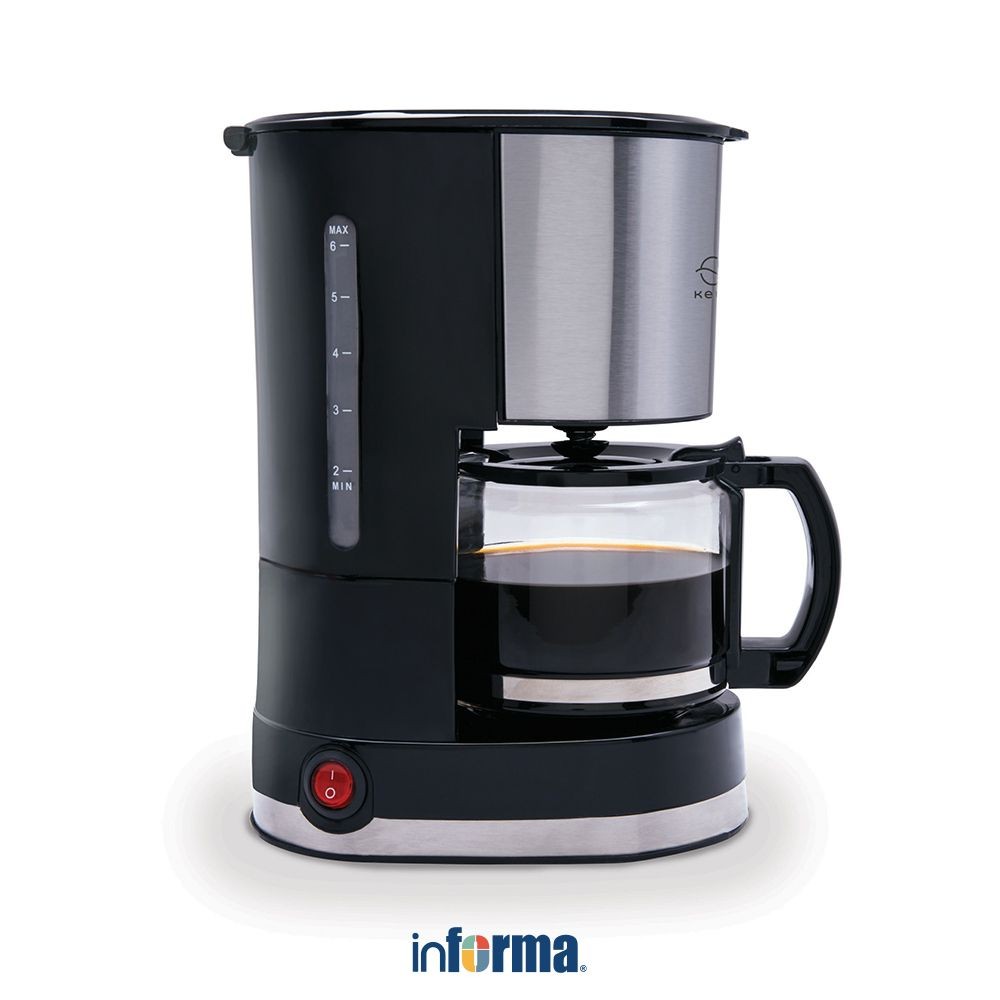 Informa Kels 600 ml Madison Coffee Maker - Hitam Mesin Kopi Espresso Machine Alat Pembuat Minuman Ko