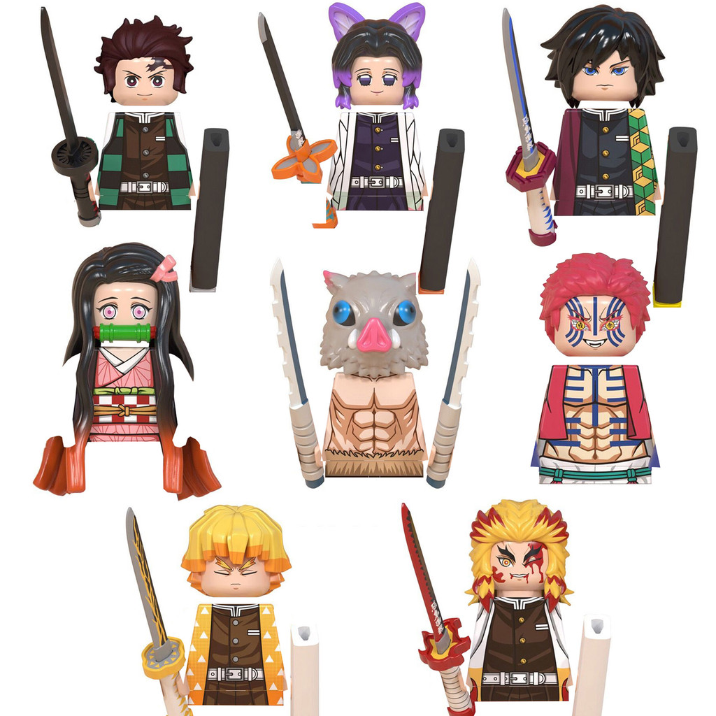 

Anime DS Yaiba Cartoon Building Blocks Bricks Mini Action Figures Dolls Toys WM6116 WM6137 WM6138 WM6162 WM6163 WM Blocks