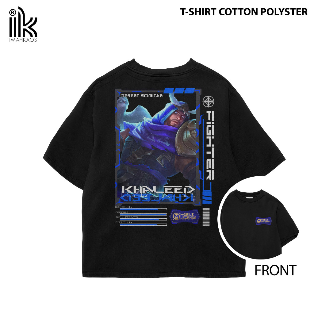 Kaos StreetWear Hero ML (KARRIE 3) Bisa Request Hero - Housemith - Kaos Hero Mobile Legends Kaos Pen