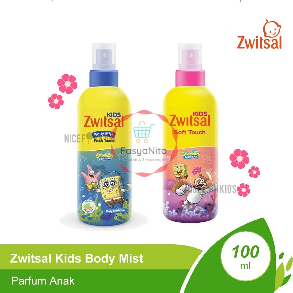 Zwitsal Kids Body Mist 100ml / Parfum Anak - Fasyanita Denpasar