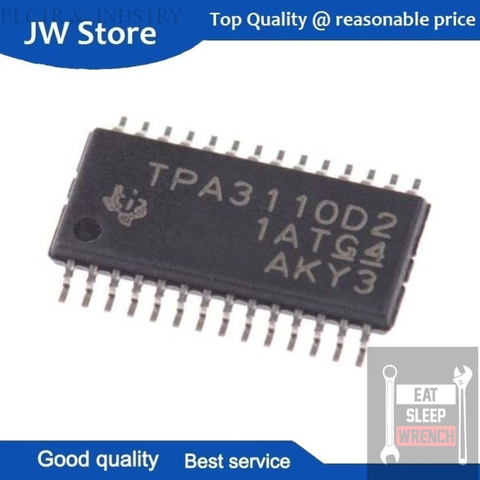 TPA3110LD2 TPA3110D2 TPA3110 TSSOP28 CLASS-D Audio power amplifier - TPA3110D2 ic dan semikonduktor