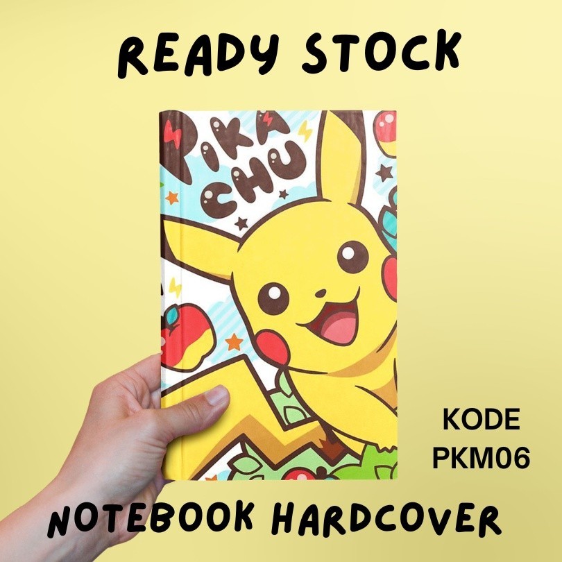 

BUKU NOTEBOOK POKEMON PIKACHU/ BUKU SEKOLAH/ BUKU CATATAN/ BUKU POKEMON PIKACHU KODE PKM 06