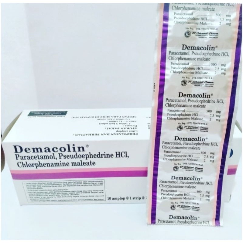 demacolin Strip 10 Tablet