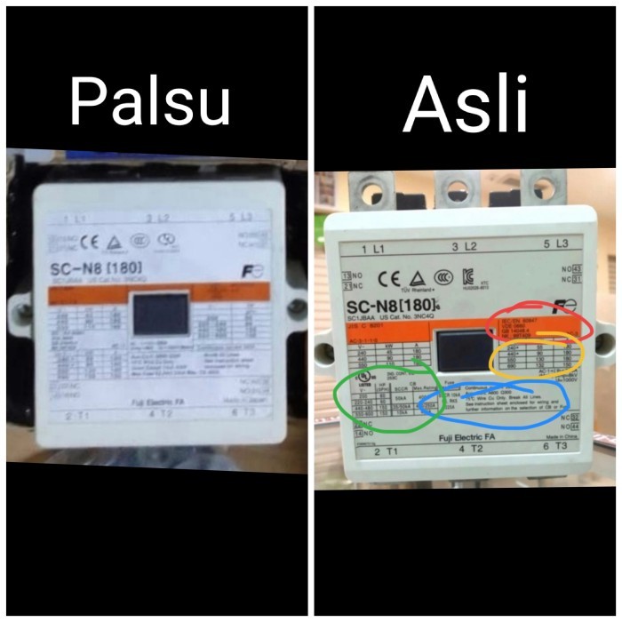 JS88 Contactor Fuji Electric SC-N12 SCN12 Super Coil ACDC - 110V