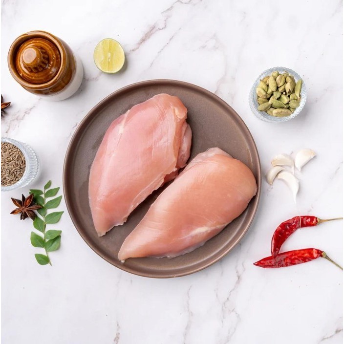 

Dada Ayam Boneless Tanpa Tulang & Kulit | Fillet Chicken Breast 1kg