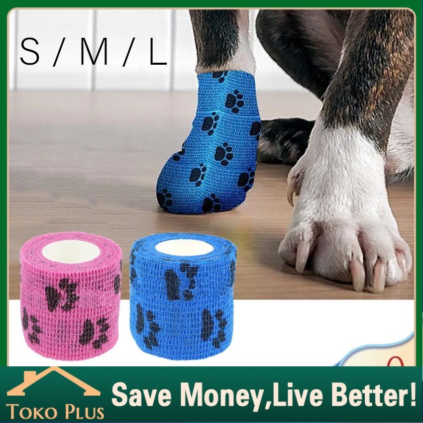 Perban Kucing Anjing Hewan Pet Elastic Adhesive Bandage / Pet Dog Cat Aid Elastic Adhesive Bandage P