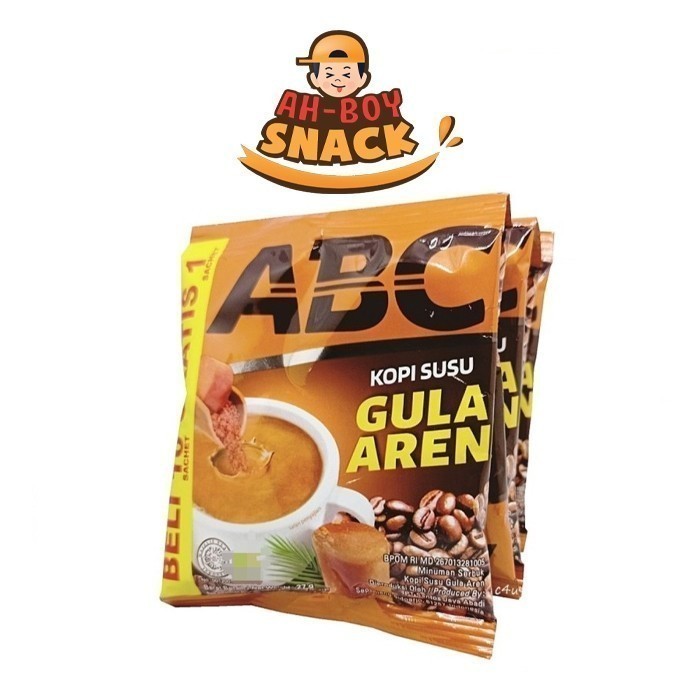 

ABC KOPI SUSU GULA AREN RENCENG ISI 15 SACHET X 27GR - KOPI ABC SUSU GULA AREN