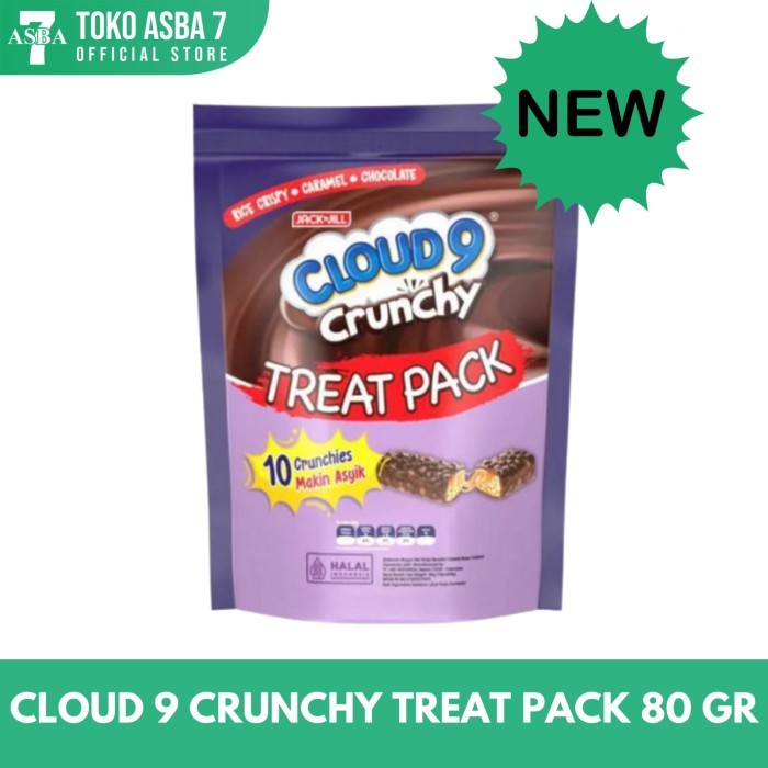 

CLOUD 9 CRUNCHY TREAT PACK 80 GR