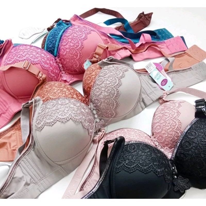 BRA PIAOLI CUP JUMBO MOTIF RENDA SIZE 36-46
