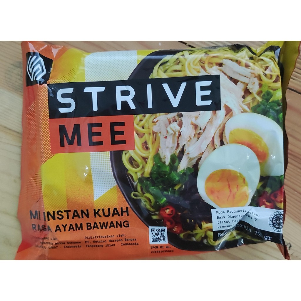 

Strive Mee Mie Kuah Ayam Bawang 75 gr PCS