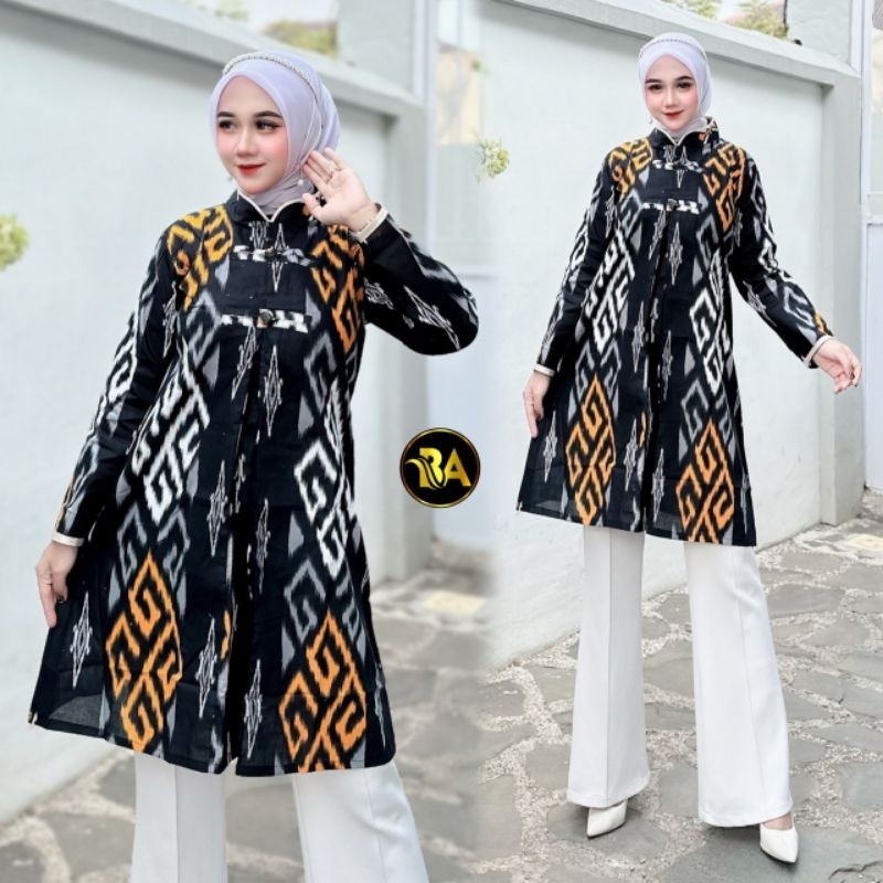Tunik Batik Wanita Modern Batik Tunik Wanita Premium Dress Batik