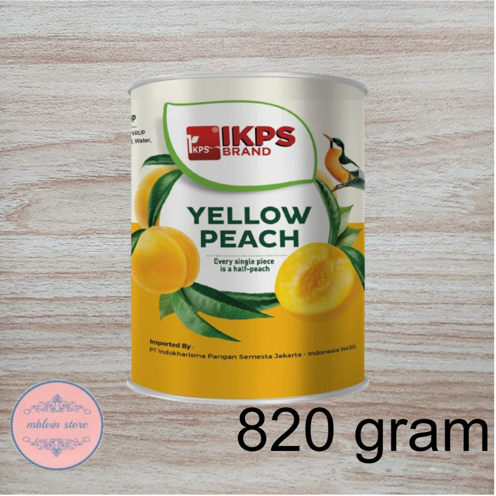 

Yellow peach in halves IKPS 820 gram