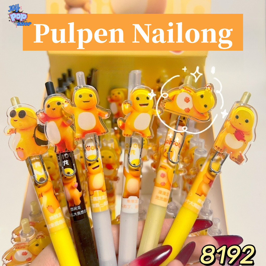 

Pulpen nailong 0,5mm pulpen lucu nailong, pulpen gel, pulpen sekolah, pulpen 1 set 6 pcs, pulpen 0,5mm barang nailong
